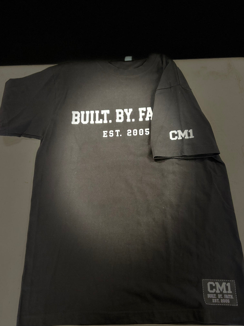 CM1 Built By Faith Tee
